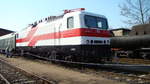 212 001-2 DR weiße Lady DB Museum Leipzig Plagwitz 17.03.2012