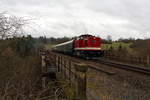 Am 19.03.2017 fuhr ein Sonderzug als DPE 20102 von Zwickau über Falkenstein - Gunzen Adorf nach Plauen.
