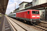 GfF 112 166 von DB Gebrauchtzug mit der RB 31947 von Saalfeld (S) nach Halle (S) Hbf, am 01.06.2022 in Naumburg (S) Hbf.