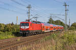DB Regio 112 101 mit dem RE3 3312 von Lutherstadt Wittenberg nach Stralsund.