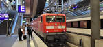 Leerfahrt Baureihe 112 113 am Berliner Hauptbahnhof
am 17.06.2025