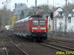 112 163-1 mit RE 7 Rhein-Mnsterland-Express (Rheine - Krefeld).
