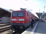 112 112-8 mit Regionalexpress am 07.08.2008 in Frankfurt/Oder