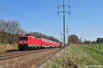 112 105-2 mit einem RE nach Berlin (Diedersdorf 07.04.10)