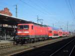 112 169 mit einem Regionalexpress am 20.03.2011 in Stendal.