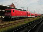 Lok Nummer 112 112-8 in Stendal 14.5 2011