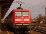 Am 30.12.2012 fuhr 112 139 auf der RB 29 Stendal->Salzwedel.