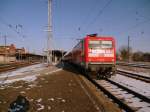 Am 16.03.2013 fuhr 112 170 auf der RB 29 Stendal->Salzwedel.