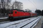Hier 112 145-8 mit einem RE70 (RE21023) von Kiel Hbf.