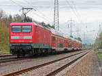 112 113 als Schublok für den RE 5 (RE 4359 )nach Wünsdorf-Waldstadt am 25.