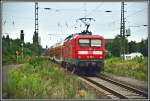 112 158 rollt mit einem RE2  Rhein-Haard-Express  von Mnchengladbach nach Mnster (Westf).