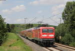 112 138-3 mit der RB 19121 (Neckarsulm-Stuttgart Hbf) bei Lauffen 18.7.18