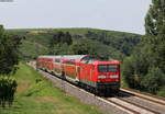 112 174-8 mit der RB 19125 (Osterburken-Stuttgart Hbf) bei Lauffen 18.7.18