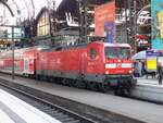 112 141 (Kiel) mit RB nach Oldesloe in Hamburg Hbf, 02.04.19