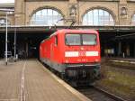 112 119-3 und eine weitere 112 (am schluss) Haben soeben den RE 33004 nach Hmaburg Hbf gebracht 29.3.08