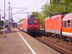 112 147-4 und 112 152-4 treffen sich in Elmshorn am 07.05.08.