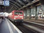 112 108-6 mit dem RE4 nach Falkenberg(Elster) in Berlin Ostbahnhof am 01.02.05.