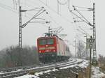 112 176-3 mit einer RB nach Flensburg am 15.02.2009 in Osterrnfeld.