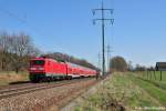 112 105-2 mit einem RE nach Berlin (Diedersdorf 07.04.10)