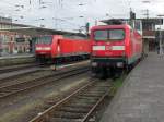 DB 112 137 mit 146 004-7 in Mnster Hbf am 19.9.10