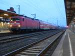 112 174 mit einem Regionalexpress am 19.02.2011 in Stendal.