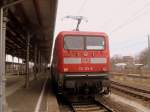 112 174 brachte den zu Taufenen Zug aus Magdeburg nach Stendal am 16.03.2011 (Taufname Johann Joachim Winckelmann)