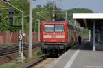 112 122 mit dem RE2(RE 37413) nach Knigs Wusterhausen in Rathenow.