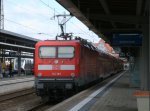 112 183 hatte,am 16.Juli 2011,den RE 18306 aus Elsterwerda nach Stralsund geschoben.