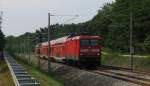 Und weiter am Sonntag mit 112 103 am RE 2 nach Rathenow. 04.09.2011