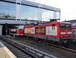 wegen Bauarbeiten in Genshagener Heide verkehrt der RE-EX nach Magdeburg derzeit ber die Berliner Stadtbahn ,hier am 29.11.2011 in Berlin Ostkreuz