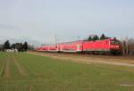 112 163 am RE7 nach Rheine bei Meerbusch-Osterath am 31.12.2013