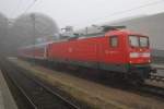 Hier 112 167 mit einer RB77 (RB21115) von Kiel Hbf. nach Neumünster, dieser Zug stand am 27.2.2016 in Kiel Hbf. 