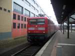 112 184 am 9.April bei der Einfahrt in den Potsdamer Hbf.