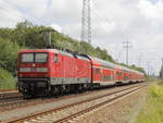 Nachschuss auf 112 112 mit dem RE 5 nach Wünsdorf-Waldstadt  am 17.