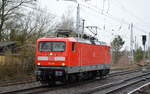 DB Regio AG, Region Nordost mit  112 116  (NVR-Nummer   91 80 6112 116-9 D-DB ) auf Test- oder Probefahrt?, denn sie kam einige Zeit später auch wieder alleine zurück am 04.01.22 Berlin