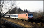 112172 mit Interregio Richtung Osnabrück am 13.01.1998 um 13.53 Uhr in Osnabrück - Hörne.