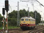 Abendliche Rangierfahrt zur Vorbereitung der Heimfahrt der E 10 1309 der AKE am 30.