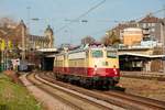 TRI 112 268-8 & TRI E10 1309 in Wuppertal, März 2021.