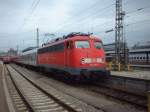 113 267 steht vor der RB nach Innsbruck.