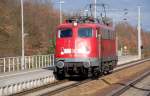 113 268 ist malwieder auf dem Weg nach Leipzig,  um dort den IC 1934 nach Oldenburg zu �bernehmen.