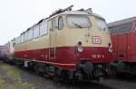 Die 113 311-5 im DB Museum in Konblenz-L�tzel, am 08,08,09