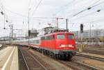 Und nun das Objekt der Begierde:  113 268 mit dem IC 1280  Gro�glockiner 