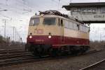 113 311-5 bei der Lokparade in Koblenz-L�tzel am 03.04.2010 um 14:53 Uhr