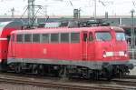Die 113 268-7 steht mit ihrem Pbz in D�sseldorf HBF am 09.04.2010