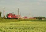 Der Abendliche Pbz aus M�nchen wurde heute von der 113 309 bespannt.