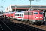 Die 113 267-9 zieht den PbZ1971 aus Dortmund Bbf nach Frankfurt Bbf durch D�sseldorf HBF am 16.06.2010