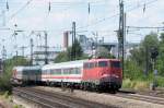 113 266 am 31.07.10 mit IC 1281 `Gro�glockner´ nach Zell am See am Heimeranplatz