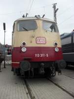 DB Museum 113 311-5 auf dem BW Fest in Osnabr�ck am 19.9.10