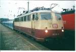 Vor den Nachtz�gen der DB sind immer wieder interessante Baureihen zu sehen! So auch im Jahre 07/2001.