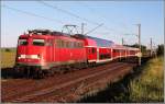 Sehr gefreut hatte ich mich �ber den PbZ-2464 der am 25.05.2011 ein paar mehr Wagen am Haken hatte.